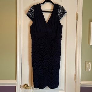 Beautiful Navy Blue Dress, size Womens 18W